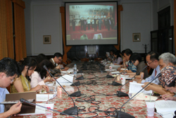 系友聯絡人會議會場